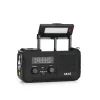 Akai APR-801 Ραδιόφωνο Επιβίωσης με Ηλιακό Πάνελ, Δυναμό, Bluetooth & Power Bank (Μαύρο)