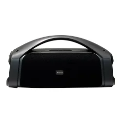 Akai ABTS-09 – Μαύρο Φορητό Ηχείο 15W RMS με RGB LED, Bluetooth 5.1, FM & USB/TF (1500mAh)