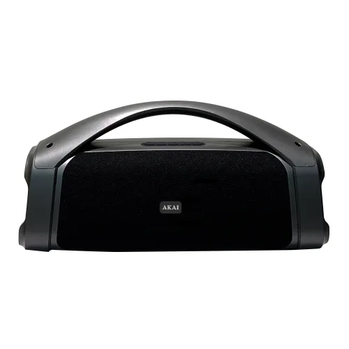 Akai ABTS-09 – Μαύρο Φορητό Ηχείο 15W RMS με RGB LED, Bluetooth 5.1, FM & USB/TF (1500mAh)