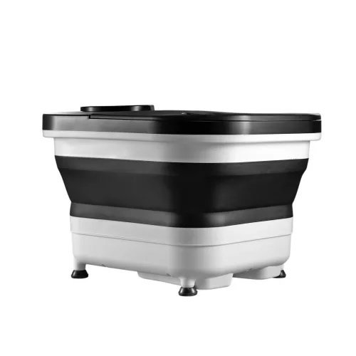First Austria FA-8116-4 – Υδρομασάζ Ποδιών Πτυσσόμενο 500W με Ψηφιακό Έλεγχο Θερμοκρασίας & Ρολά Μασάζ (Μαύρο/Λευκό)