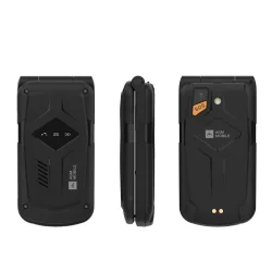 Agm M10 – Ανθεκτικό Flip Κινητό 4G LTE με IP68/IP69K & MIL-STD-810H, SOS & Φακό (Μαύρο)