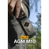 Agm M10 – Ανθεκτικό Flip Κινητό 4G LTE με IP68/IP69K & MIL-STD-810H, SOS & Φακό (Μαύρο)