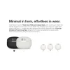 AGM Buds 8 – Ακουστικά Bluetooth 5.4 με 13mm Driver & ANC έως -25dB, IPX4, Μπεζ