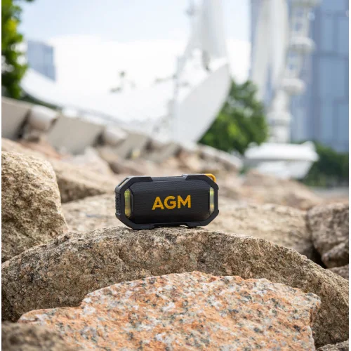 AGM Mag Rock – Μαγνητικό Ηχείο που επιπλέει στο νερό, Bluetooth 8W με RGB Φωτισμό (IPX7)