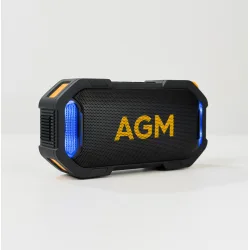 AGM Mag Rock – Μαγνητικό Ηχείο που επιπλέει στο νερό, Bluetooth 8W με RGB Φωτισμό (IPX7)