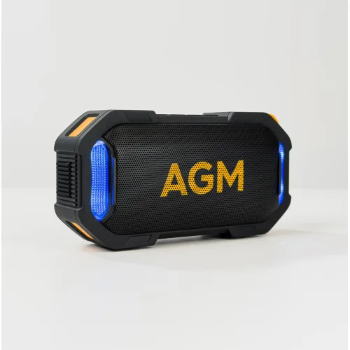 AGM Mag Rock – Μαγνητικό Ηχείο που επιπλέει στο νερό, Bluetooth 8W με RGB Φωτισμό (IPX7)