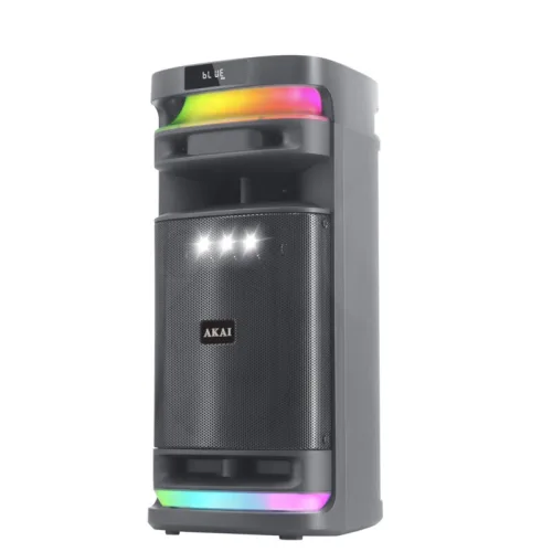 AKAI Sonic X12 Φορητό Ηχείο 100W με Bluetooth 5.3, FM, TWS & Ασύρματο Μικρόφωνο