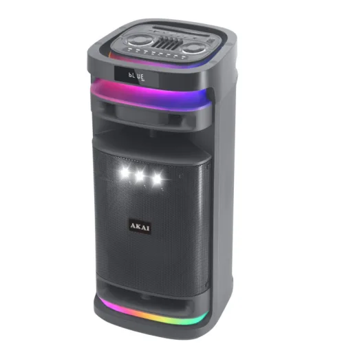 AKAI Sonic X12 Φορητό Ηχείο 100W με Bluetooth 5.3, FM, TWS & Ασύρματο Μικρόφωνο