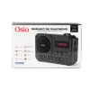 Οsio OPR-3020 Γκρι ψηφιακό φορητό ραδιόφωνο με Bluetooth, AUX, USB, FM, κάρτα TF, REC-5W