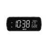 Akai ACR-1080 Ψηφιακό ρολόι-ξυπνητήρι με ραδιόφωνο FM, USB για φόρτιση, ένδειξη θερμοκρασίας-υγρασίας και διπλή αφύπνιση
