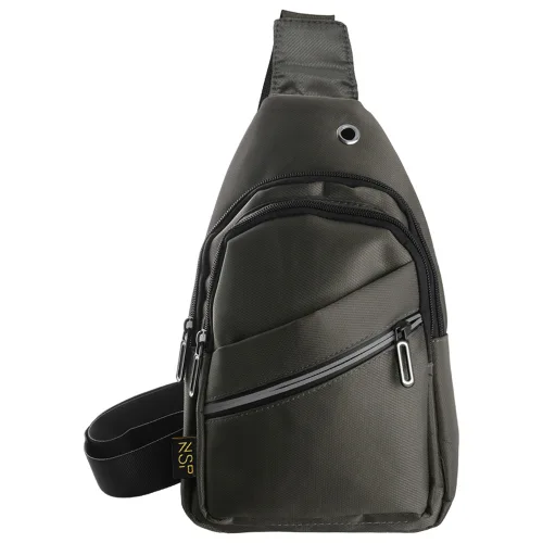 Nsp N120 Sport Αδιάβροχο Τσαντάκι Crossbody 5.7L (Γκρι) (8387920)