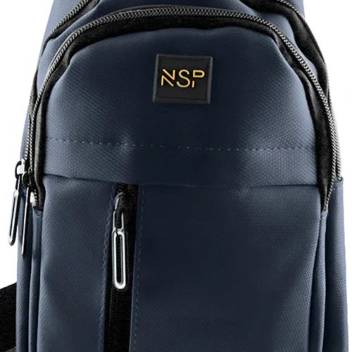 Nsp N122 Τσαντάκι Ώμου Crossbody Αδιάβροχο 5.7L (Μπλε) (8387814)
