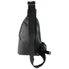 Nsp N124 Τσαντάκι Ώμου Crossbody Αδιάβροχο 6.9L (Σκούρο Γκρι) (8387869)