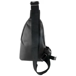Nsp N124 Τσαντάκι Ώμου Crossbody Αδιάβροχο 6.9L (Σκούρο Γκρι) (8387869)