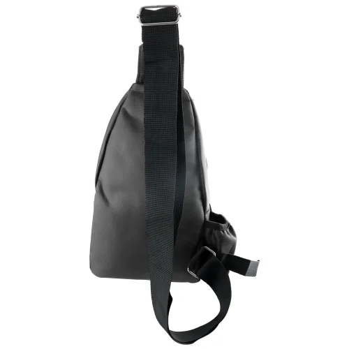 Nsp N124 Τσαντάκι Ώμου Crossbody Αδιάβροχο 6.9L (Σκούρο Γκρι) (8387869)
