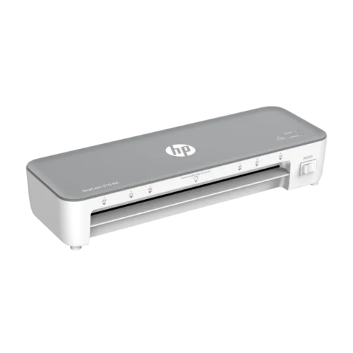 HP OneLam 270 A4 (3167) – Πλαστικοποιητής A4 270mm/min για Θερμή Πλαστικοποίηση με Φύλλα 80–125 micron (Γκρι/Λευκός)