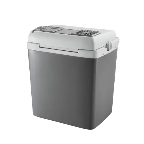 First FA-5170-7-GR – Φορητό Ψυγείο 25L 230V/12V & USB-C PD με Θέρμανση (52W/48W) Γκρι