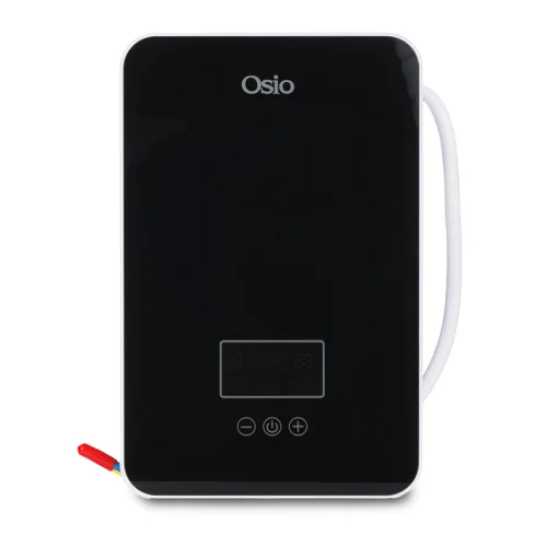 Osio OHF-2890B Ηλεκτρικός Ταχυθερμαντήρας Τοίχου Μπάνιου Μαύρος 8,5 kW με Ψηφιακή Οθόνη