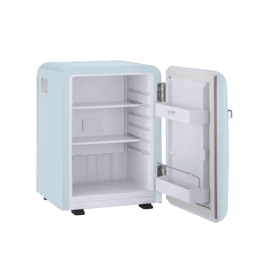 First Austria FA-5172-3-BL Γαλάζιο Mini Bar Retro, R600, 22dB αθόρυβο – μικτά 40L