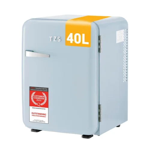 First Austria FA-5172-3-BL Γαλάζιο Mini Bar Retro, R600, 22dB αθόρυβο – μικτά 40L