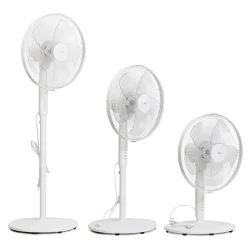 Osio OSF-9005 Λευκός ανεμιστήρας δαπέδου 3 σε 1, 16” και 3 ταχυτήτων-50W