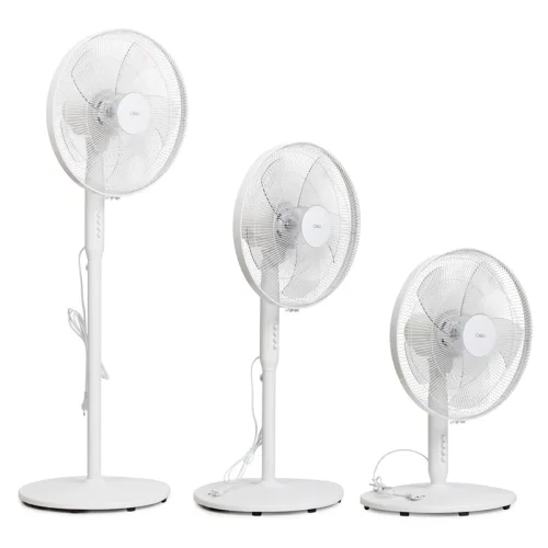 Osio OSF-9005 Λευκός ανεμιστήρας δαπέδου 3 σε 1, 16” και 3 ταχυτήτων-50W