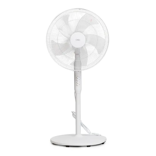 Osio OSF-9005 Λευκός ανεμιστήρας δαπέδου 3 σε 1, 16” και 3 ταχυτήτων-50W