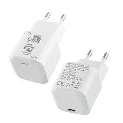 Lime LTC54W Φορτιστής Ταξιδιού GaN PD 3.0 54W (8367700)