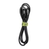 Lime LBLCC02 Ανθεκτικό Πλεκτό Καλώδιο USB-C σε USB-C με Οθόνη LED 120W, 1,2m Γκρι (8387111)