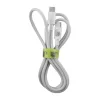 Lime LBCC02 Ανθεκτικό Πλεκτό Καλώδιο USB-C σε USB-C 120W, 1m Λευκό (8386664)