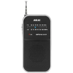 Akai APR-351 – Mini Φορητό Ραδιόφωνο AM/FM με Τηλεσκοπική Κεραία & Έξοδο Ακουστικών