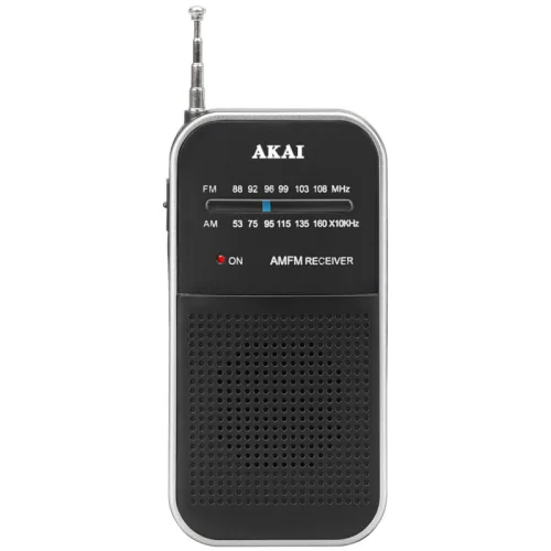 Akai APR-351 – Mini Φορητό Ραδιόφωνο AM/FM με Τηλεσκοπική Κεραία & Έξοδο Ακουστικών