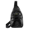 Nsp N121 Force Δερμάτινο Τσαντάκι Crossbody 5.7L (Μαύρο) (8387821)