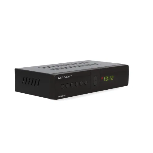 Zehnder HX-2400 TC - Ψηφιακός Δέκτης DVB-T2/DVB-C H.265 (HEVC) Full HD με USB PVR, LED Display