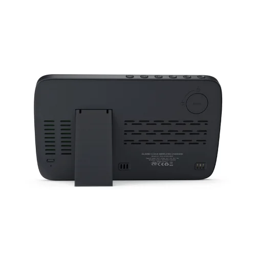Akai ACRW-3500 – Ασύρματος Φορτιστής Qi έως 15W με Διπλό Ξυπνητήρι, LED Οθόνη & Αισθητήρες Θερμοκρασίας/Υγρασίας