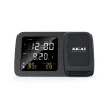 Akai ACRW-3500 – Ασύρματος Φορτιστής Qi έως 15W με Διπλό Ξυπνητήρι, LED Οθόνη & Αισθητήρες Θερμοκρασίας/Υγρασίας