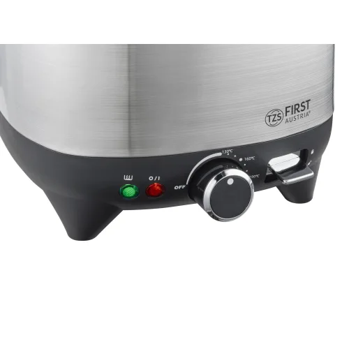 First Austria FA-5058-3 – Φριτέζα 2,5L 1600W με Παράθυρο Ελέγχου & αφαιρούμενο δοχείο λαδιού (Μαύρη)