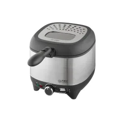 First Austria FA-5058-3 – Φριτέζα 2,5L 1600W με Παράθυρο Ελέγχου & αφαιρούμενο δοχείο λαδιού (Μαύρη)