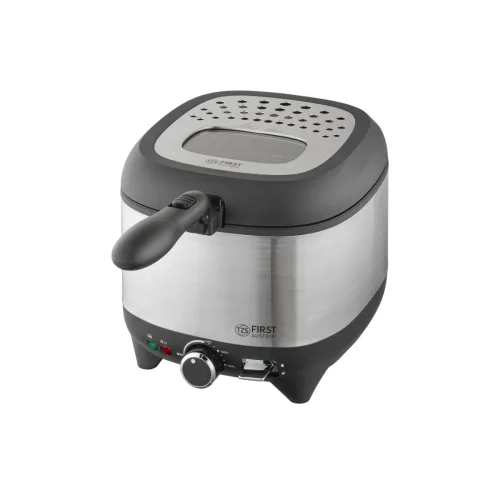 First Austria FA-5058-3 – Φριτέζα 2,5L 1600W με Παράθυρο Ελέγχου & αφαιρούμενο δοχείο λαδιού (Μαύρη)