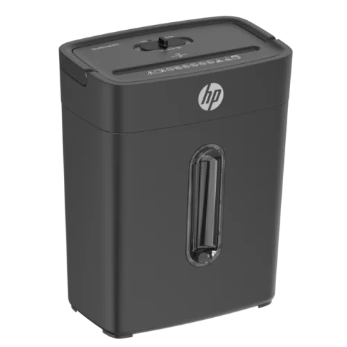 HP OneShred 6CC (2800) – Καταστροφέας Εγγράφων P-4 Σταυρωτής Κοπής για 6 Φύλλα με Κάδο 14L (Μαύρος, 230W)