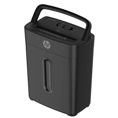 HP OneShred 6CC (2800) – Καταστροφέας Εγγράφων P-4 Σταυρωτής Κοπής για 6 Φύλλα με Κάδο 14L (Μαύρος, 230W)
