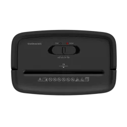 HP OneShred 8CC (2826) – Καταστροφέας Εγγράφων P-4 Σταυρωτής Κοπής για 8 Φύλλα με Κάδο 15L (Μαύρος/Ασημί, 200W)