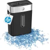 HP OneShred 8CC (2826) – Καταστροφέας Εγγράφων P-4 Σταυρωτής Κοπής για 8 Φύλλα με Κάδο 15L (Μαύρος/Ασημί, 200W)