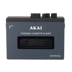 AKAI Pocket Tape Φορητό Κασετόφωνο με Bluetooth 5.4 (IN/OUT), Εγγραφή & Auto-Reverse, USB-C, έως 7h