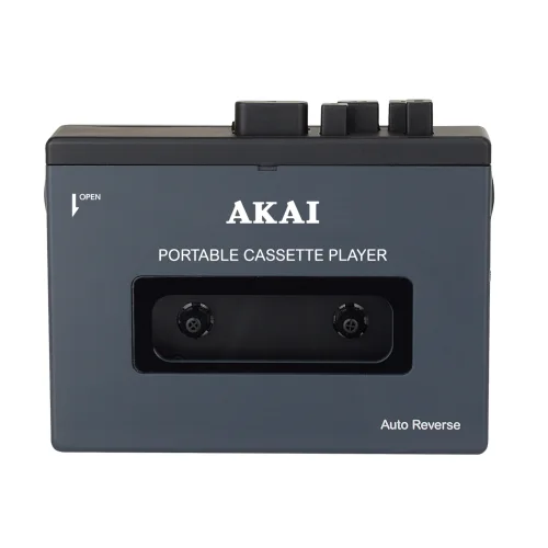 AKAI Pocket Tape Φορητό Κασετόφωνο με Bluetooth 5.4 (IN/OUT), Εγγραφή & Auto-Reverse, USB-C, έως 7h