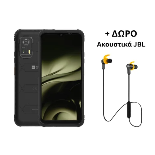 AGM H MAX Rugged Smartphone 6.56″ HD+, 8GB/256GB,10.000mAh, 4G LTE, IP68/IP69K/MIL-STD-810H + ΔΩΡΟ Ακουστικά JBL