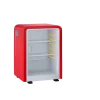 First Austria FA-5172-3-RE Κόκκινο Mini Bar Retro, R600, 22dB αθόρυβο – μικτά 40L