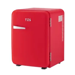 First Austria FA-5172-3-RE Κόκκινο Mini Bar Retro, R600, 22dB αθόρυβο – μικτά 40L