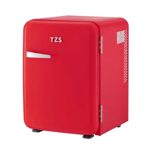 First Austria FA-5172-3-RE Κόκκινο Mini Bar Retro, R600, 22dB αθόρυβο – μικτά 40L