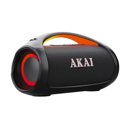 Αkai Wavestormer Φορητό αδιάβροχο ηχείο Bluetooth 110W RMS, AUX-IN, USB με LED, IPX6
